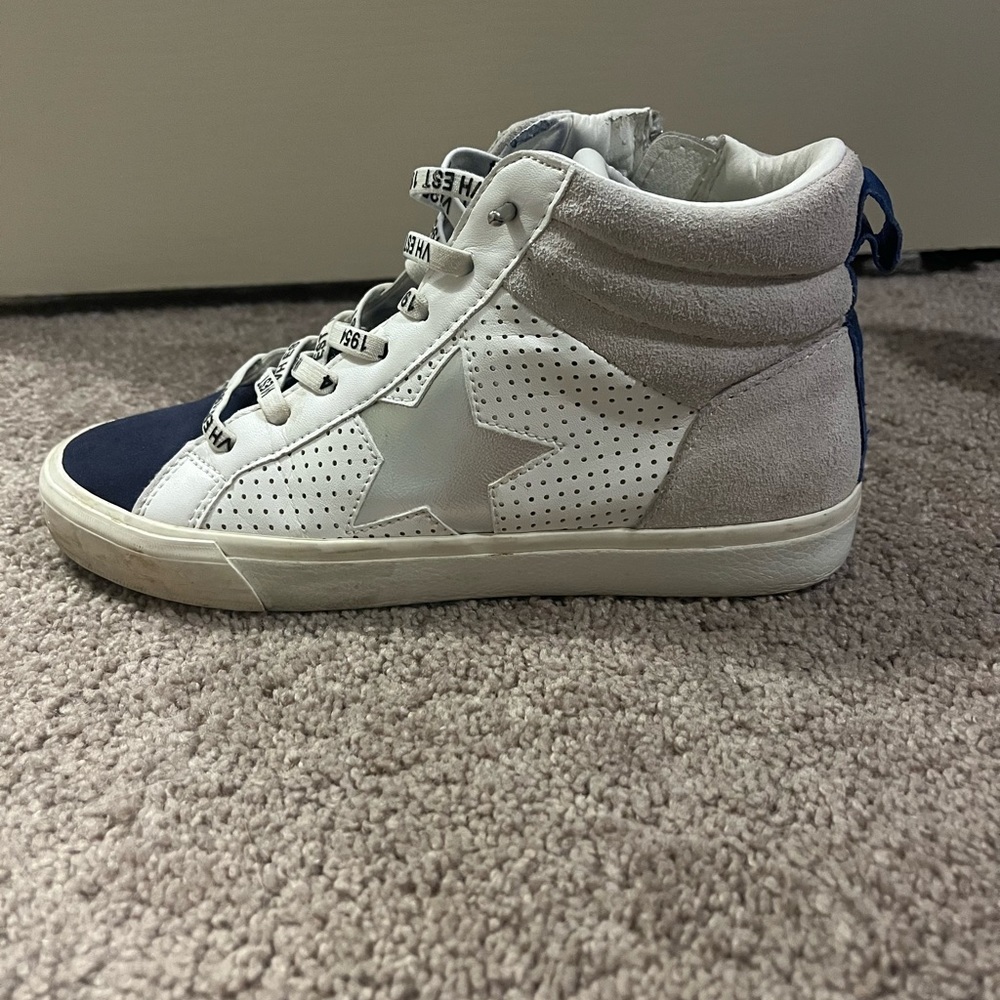 vintage havana mid low sneakers